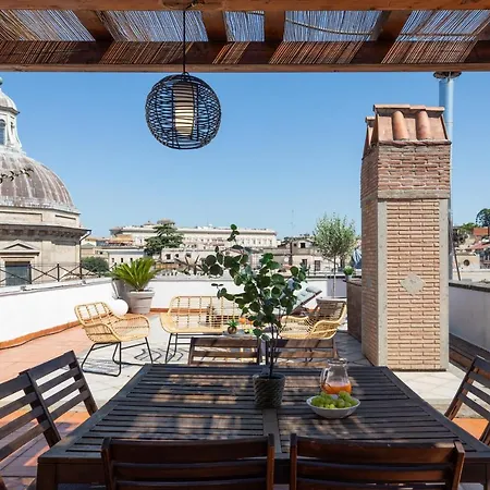Iflat Monti Penthouse Panoramic View Apartment Rome Exterior photo
